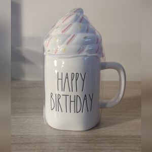 Rae Dunn Happy Birthday Mug